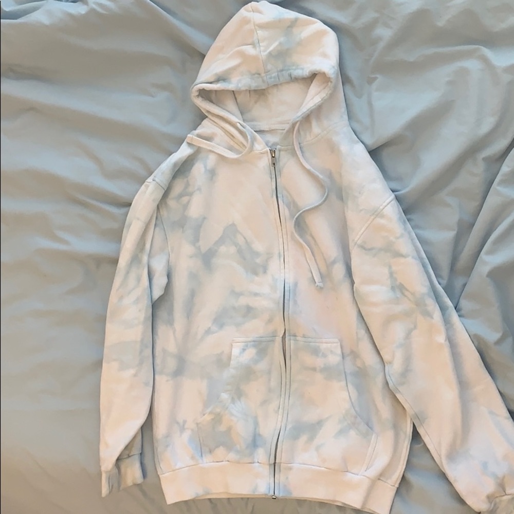 tie dye zip up!